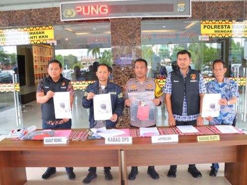 Aniaya dan Rampas Ponsel Milik Pengunjung Konter, Pria 24 Tahun di Bandar Lampung Ditangkap